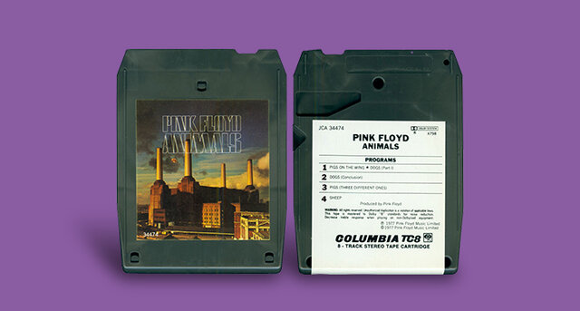 El cartucho de 8 pistas