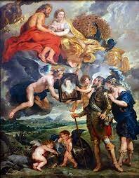 Henry IV Receives the Portrait of Marie de’ Medici, from the Marie de’ Medici Cycle