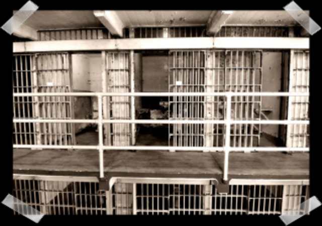 Al Capone is one of the first prisoners to arrive at Alcatraz prison