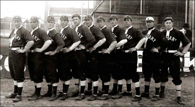 Calgary Broncos win the Western Canada Baseball League