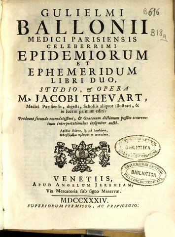 Epidemiorum (sobre las epidemias)