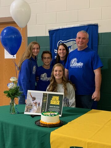 Signed to Drake University