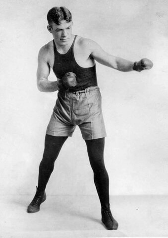 Albert Schneider wins Boxing Gold Medal in 1920 Olympics