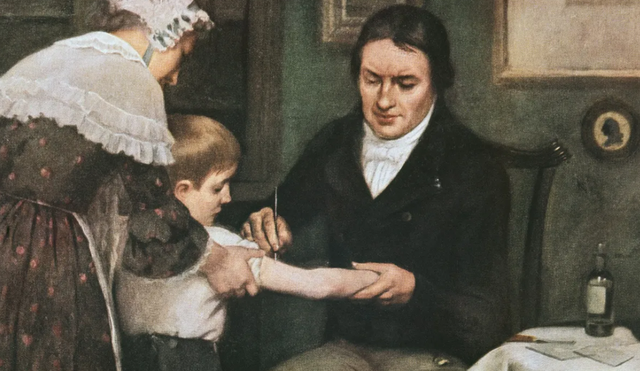 Edward Jenner introduce la vacunación contra la viruela