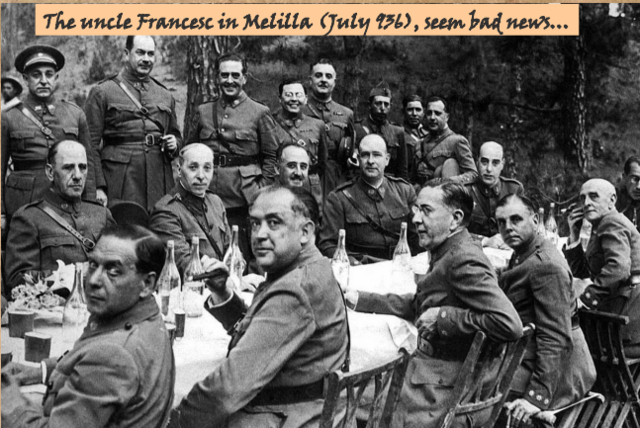 Spanish coup begun