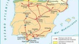 Timeline: Conquesta d'Al-Àndal·lus