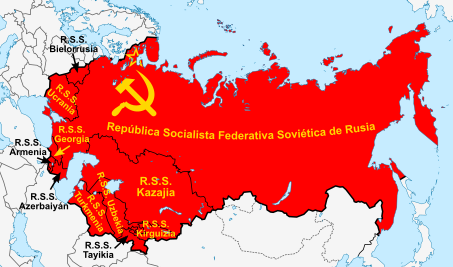 Els territoris de la urss es fan independents