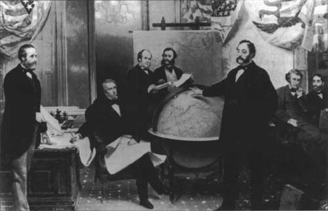 The U.S.A. buys Alaska from Russia A.K.A. "Seward's Icebox"