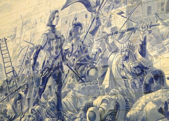 The Portuguese seize Ceuta