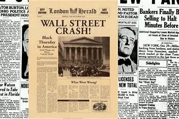 il crollo della borsa di Wall Street