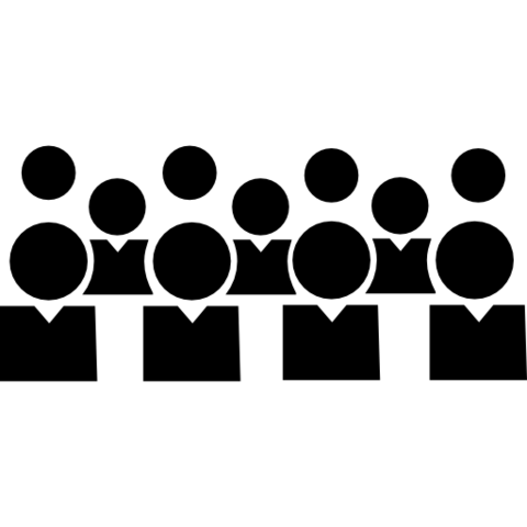 Primer grupo de estudiantes