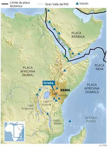 SEPARACIÓ DEL CONTINENT AFRICÀ
