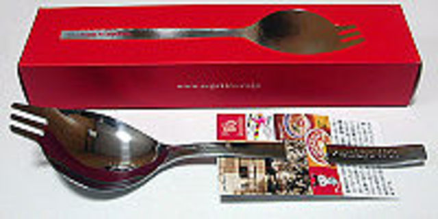 The spork revolutionizes the way people eat