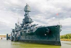 The Uss texas was created and launched