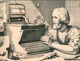 Christopher Sholes invented the first practical typewriter