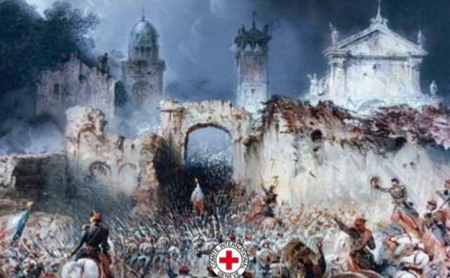 Creación de la cruz roja