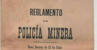 Reglamento de Policía Minera y Seguridad en los Trabajadores de las Minas