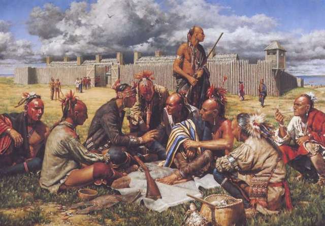 Iroquois ally with British