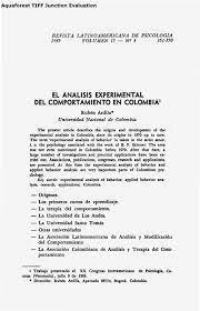 Revista de Análisis y Modificación del Comportamiento