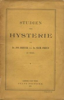 Libro. Estudios sobre la histeria. Sigmund Freud y Josef Breuer