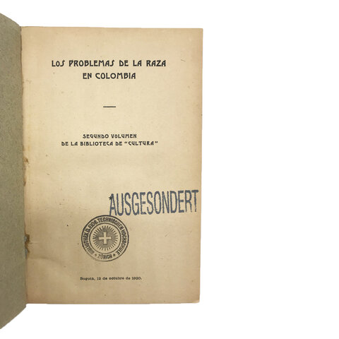Conferencias acerca de la degradación de la raza