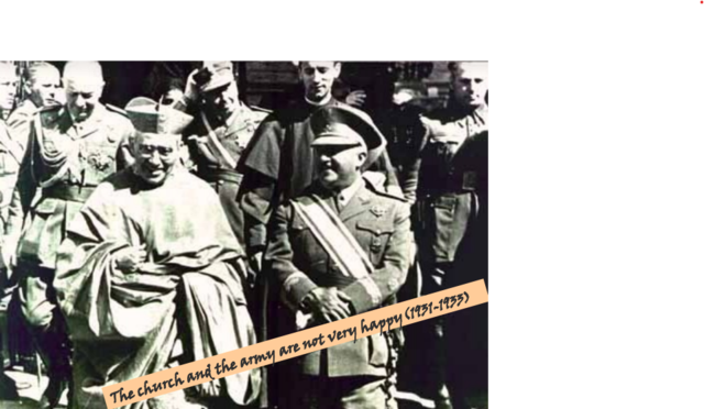 Church supporting Franco (1931-1933)