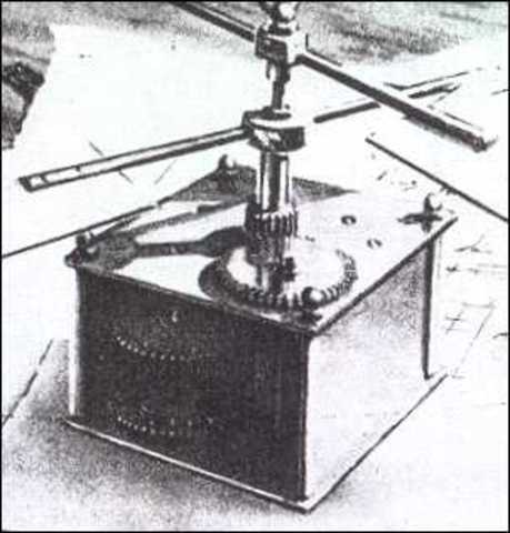 First example of a flying machine doing work.