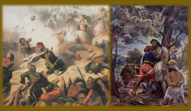 Μάχη στο Μανιάκη: Ιστορικό έμεινε το Νεκροφίλημα του Ιμπραήμ στον Παπαφλέσσα, αναγνωρίζοντας την αξία του