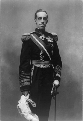 Alfonso XIII.a Espainiako erregea.
