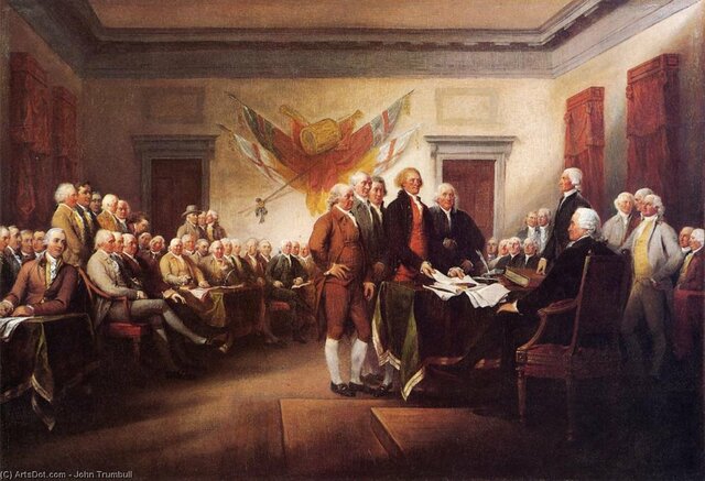 America Declares Its Independence
