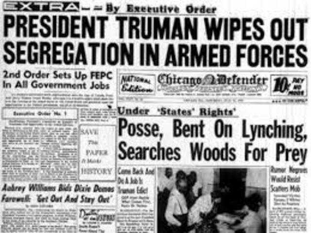 Executive Order 9981 (Other)