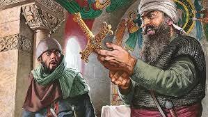 Campanya contra Santiago de Compostel·là a càrrec d’al-Mansur (Almansor).