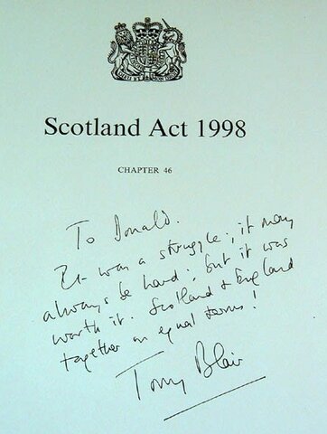 Scotland Act 1998.