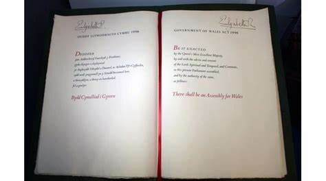 Government of Wales Act 1998.