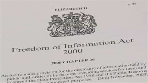 Freedom of Information Act 2000.