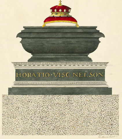 January 9th - Nelson's funeral.  He is buried in the crypt beneath the dome of St Paul's Cathedral.