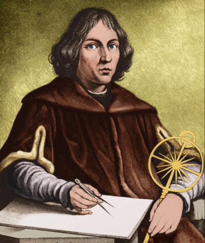 Nicolaus Copernicus publises On the Revolutions of the Heavenly Spheres