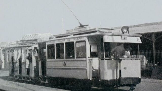 Inauguración del Tranvía