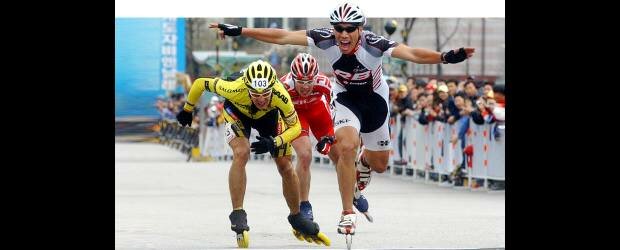 Estrella del patinaje colombiano