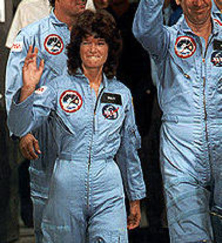 Launched first woman in Space