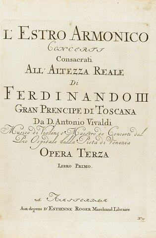 Vivaldi: L’Estro Armonico