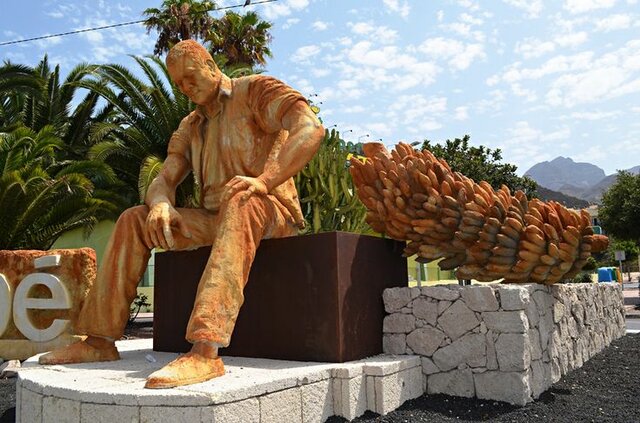 La mayor finca platanera de Fañabé en Canarias