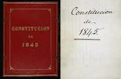 LA CONSTITUCIÓN DE 1845.