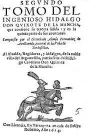 Sale a la luz la continuación apócrifa de Avellaneda