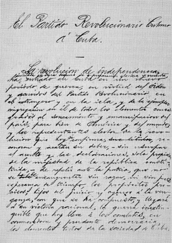 Manifiesto de Montecristi