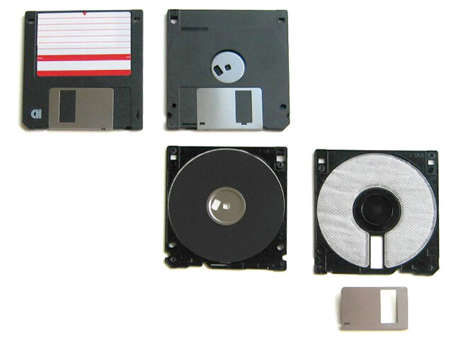 Primer procesamiento usando disquetes