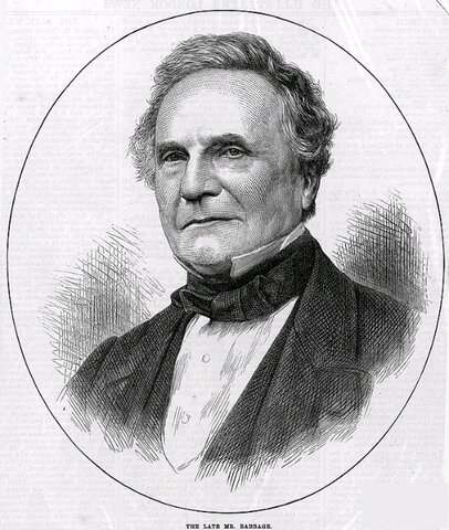 CHARLES BABBAGE (1791-1871) REINO UNIDO