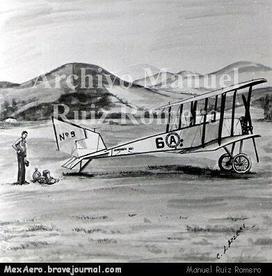 Primer vuelo de correo aéreo