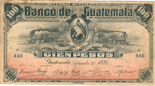 Entra en circulación el peso guatemalteco