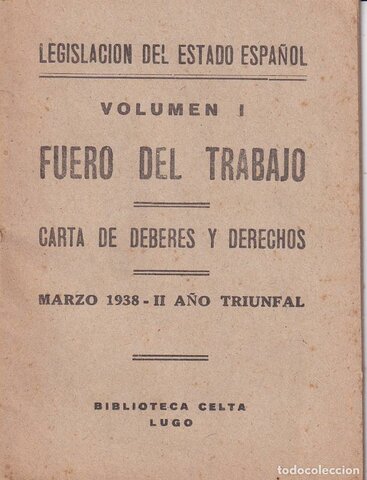 LLEI FUERO DEL TRABAJO